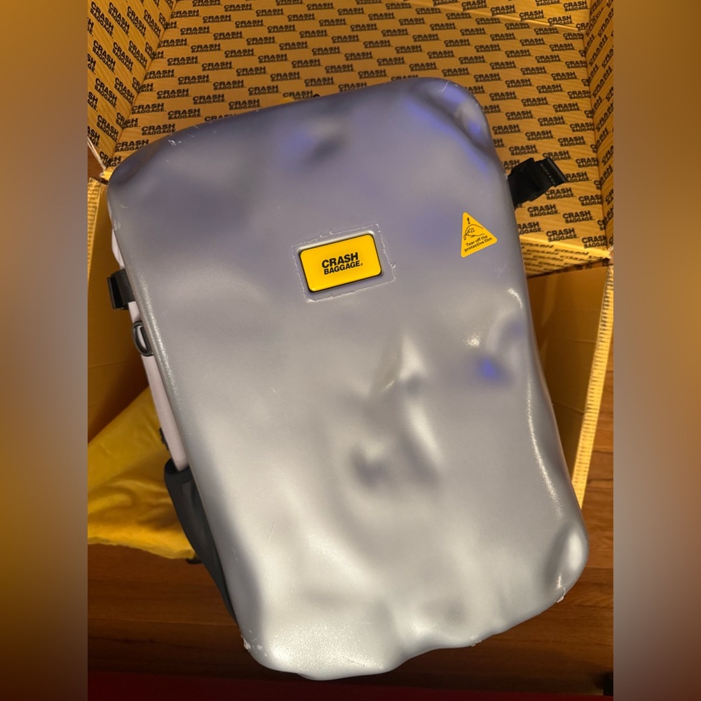 Gray Backpack CRASH BAGGAGE